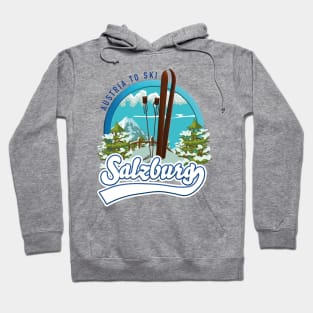 Salzburg Austria to ski Hoodie